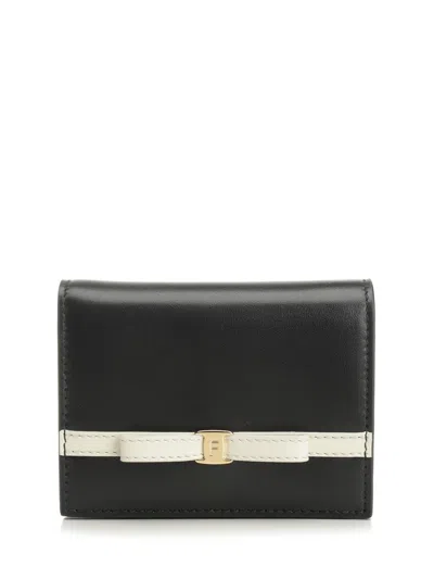 Ferragamo 51 Wallets Black In Brown