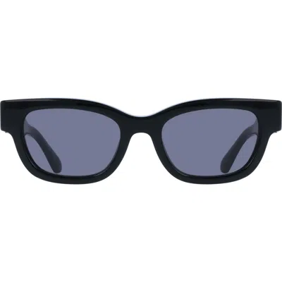 FERRAGAMO FERRAGAMO 52MM MODIFIED RECTANGULAR SUNGLASSES