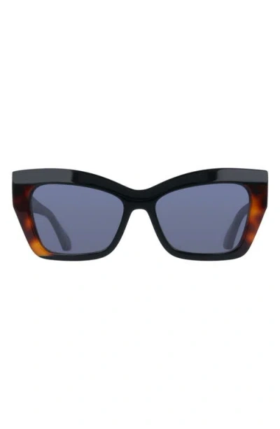 Ferragamo 54mm Butterfly Sunglasses In Purple