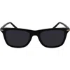 Ferragamo 54mm Modified Rectangular Sunglasses In Blue