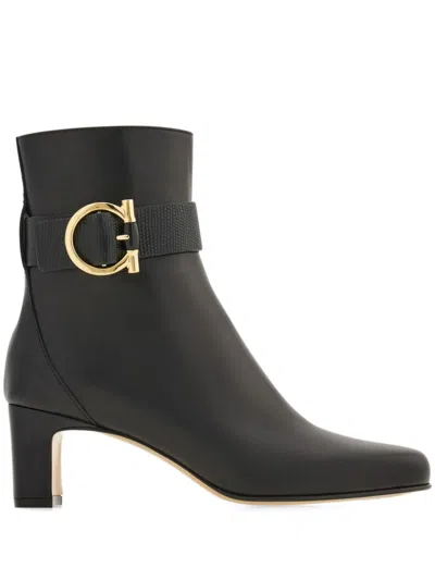 FERRAGAMO 55MM ANKLE BOOTS