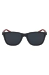 Ferragamo 57mm Rectangular Sunglasses In Gray