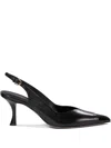 Ferragamo Egna 70 Leather Slingback Pumps