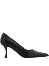Ferragamo 70mm Double-gancio Pumps In Black