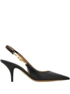 Ferragamo Tally Logo Slingback Pumps