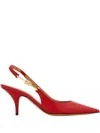 Ferragamo 70mm Leather Pumps