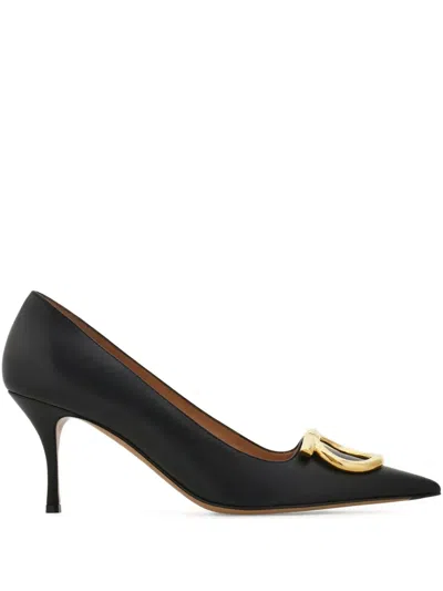 Ferragamo 70mm Maxi Gancini Pumps