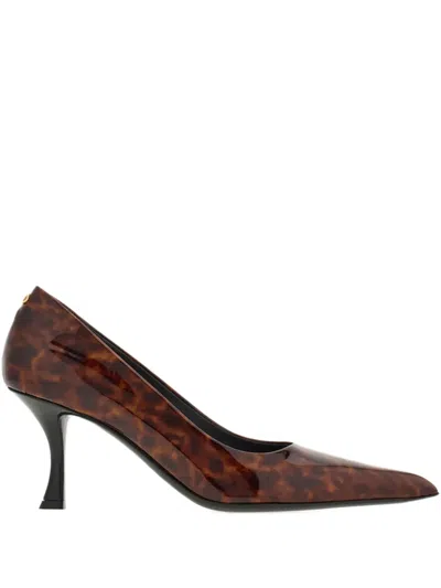 Ferragamo 70mm Tortoiseshell Pumps
