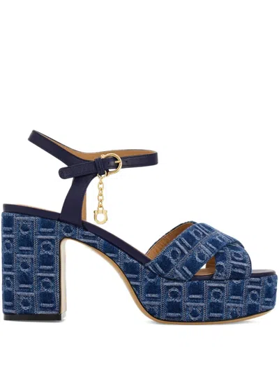 Ferragamo 85mm Monogram Sandals