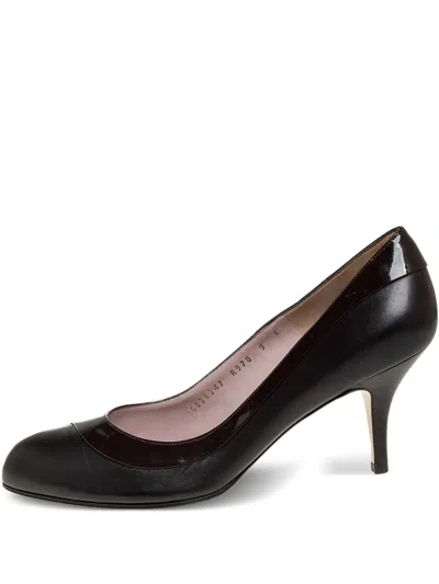 Pre-owned Ferragamo 90mm Leather Pumps