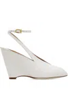 Ferragamo Wedge-heeled Platform Sandals In Pattern