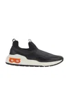 Ferragamo Man Sneakers Black Size 8.5 Calfskin In Black