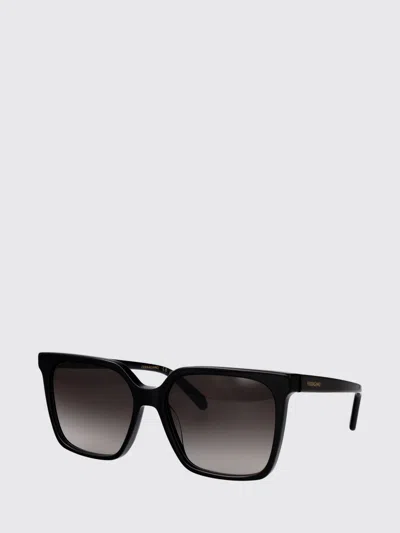 Ferragamo Acetate Cat-eye Sunglasses With Gradient Lenses In Multi