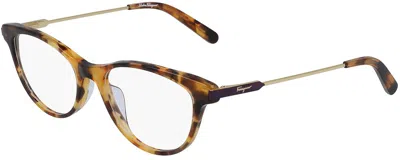 Ferragamo Acetate Eyeglasses 52-17 In In Description