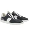 Ferragamo Achille Logo Leather Sneakers