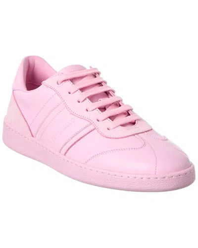 FERRAGAMO FERRAGAMO ACHILLE LEATHER SNEAKER