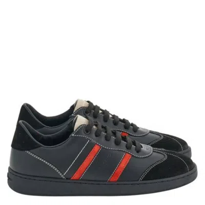 Ferragamo Achille Low-top Sneakers In Black