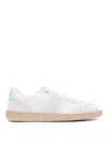 Ferragamo Men Logo Sneakers In White