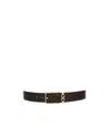 Ferragamo Adjustable Belt In Brown