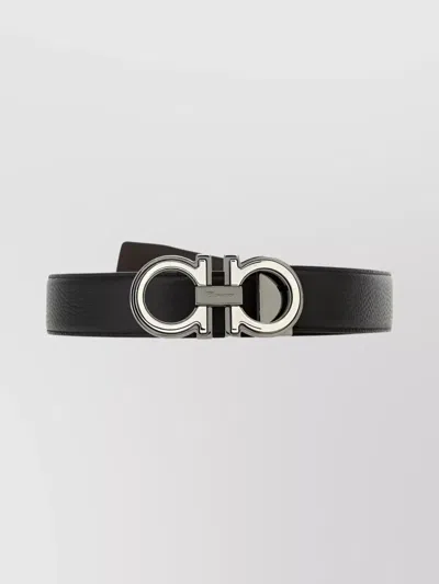 FERRAGAMO ADJUSTABLE BELT METAL BUCKLE