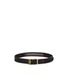 Ferragamo Adjustable Belt In Neutral