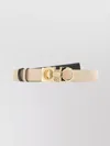 Ferragamo Adjustable Belts Gold-tone Buckle In Brown