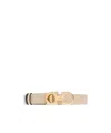 Ferragamo Adjustable Double-sided Waist Belt In Nude