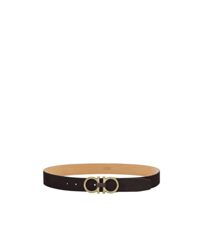 FERRAGAMO ADJUSTABLE GANCINI BELT