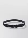 Ferragamo Adjustable Geometric Pattern Reversible Belt