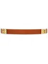 Ferragamo Adjustable Hug Belt In Brown
