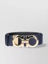 Ferragamo Adjustable Length Gold-tone Buckle Textured Finish