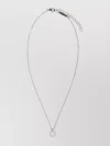 Ferragamo Adjustable Pendant Chain Link Necklace