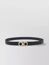 Ferragamo Adjustable Reversible Belt Gold-tone Buckle