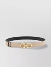 Ferragamo Adjustable Reversible Belts Gold-tone Buckle