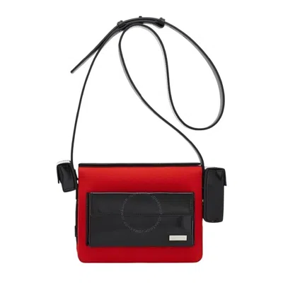 Ferragamo Adjustable Strap Crossbody Bag In Red