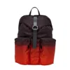 Ferragamo Two-tone Gradient Zipped Backpack In Blue