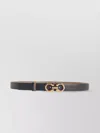 Ferragamo Adjustable Two-tone Leather Belt