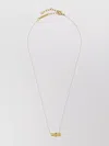Ferragamo Adjustable Vara Bow Chain Necklace In Gold