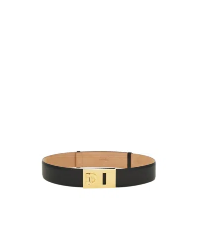 Ferragamo Adjustable Waist Belt In Nude