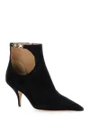 Ferragamo Agia 70 Bootie Heel 7.0 Mid (5 - In Black