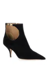 Ferragamo Agia 70 Bootie Heel 7.0 Mid (5 - In Black