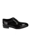 Ferragamo Aiden Series Lace-up Business Casual Shoes In Black