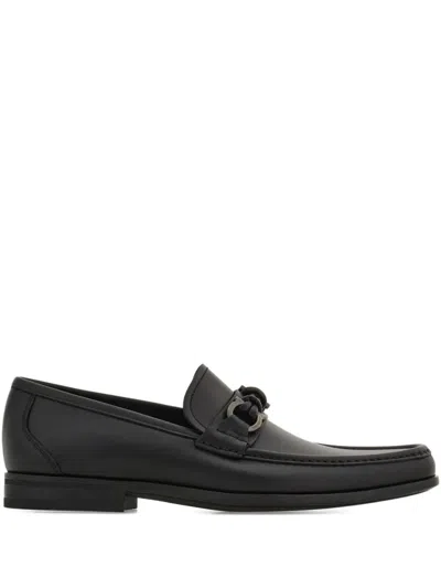 FERRAGAMO FERRAGAMO ALAIN GANCINI BUCKLE LOAFERS
