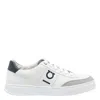 Ferragamo Low-top Sneaker With Gancini Sneakers White In White