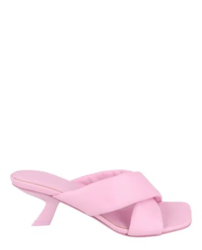 Ferragamo Aldura Heel Sandals In Pink