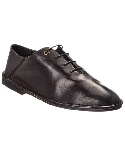 FERRAGAMO FERRAGAMO ALESO JG LEATHER SNEAKER