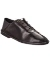 Ferragamo Aleso Jg Leather Sneaker In Brown