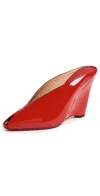 Ferragamo Alicia Pumps Flame Red In Red