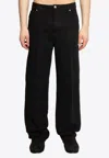 Ferragamo High-waisted Wool Pants