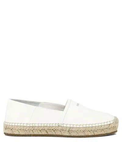 Ferragamo Alma Leather Logo Espadrilles In Multi